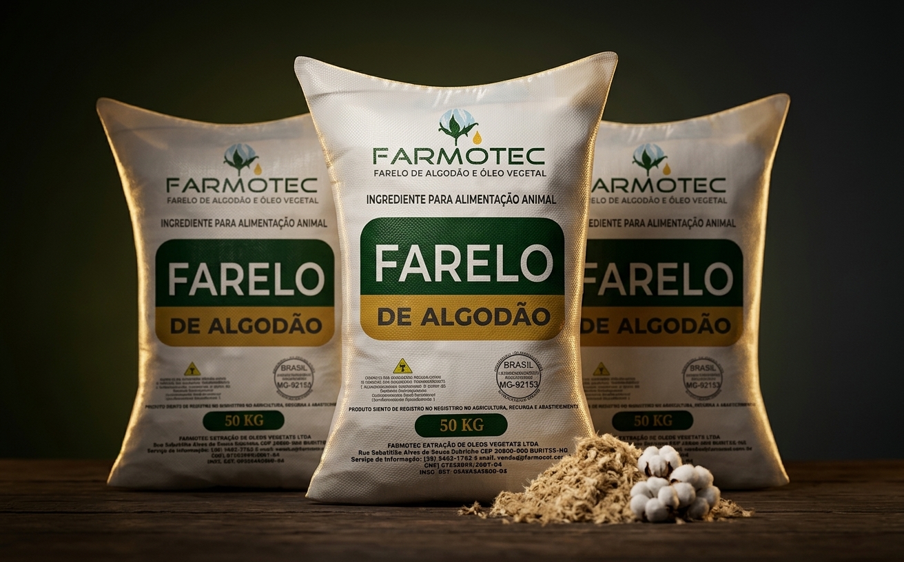 Farelo de algodão Farmotec